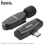 Microphone Lavalier sans fil HOCO L15 pour iPhone/Android 2.4GHZ Mini Audio/Vidéo Microfone - Image 7 - INFINITY WEEB