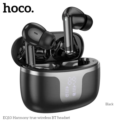 HOCO EQ10 Écouteurs Bluetooth intra-auriculaires avec affichage LED de la puissance et étui de chargement. - Image 6 - INFINITY WEEB