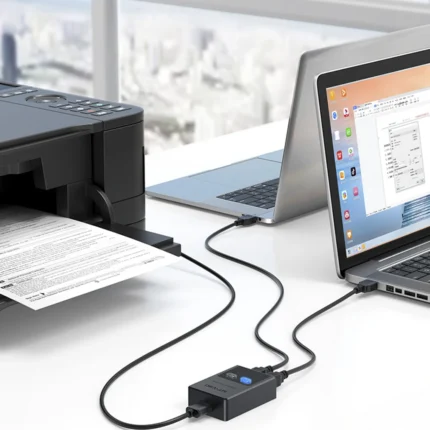 commutateurd'imprimante usb - Commutateur d'imprimante USB 2.0 MT-VIKI, 2 ordinateurs partageant une interface USB avec câble. - INFINITY WEEB Algérie