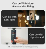 YESIDO intelligent anti-tremblement bâton de selfie à cardan avec suivi de reconnaissance faciale et stabilisateur d'équilibre automatique. - Image 4 - INFINITY WEEB